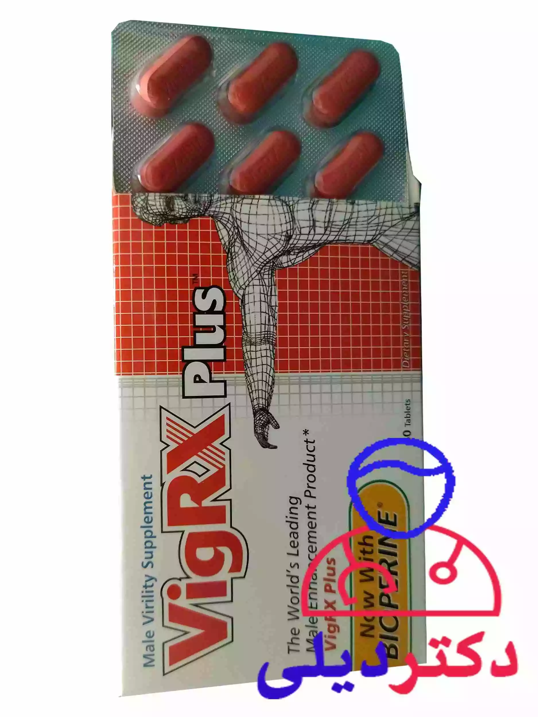 قرص ویگرکس پلاس داروی افزایش سایز - خرید vigrx plus