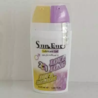 ژل سان یورو مردانه روان کننده و تاخیری 2+1